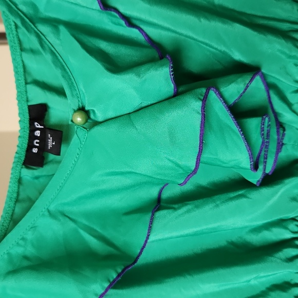 BNWT SNAP kelly green dress - Picture 3 of 7